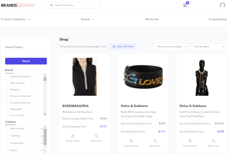 brandsgateway dropshipping jewelry supplier